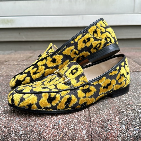 Leopard Loafers Black Yellow - Picture 6 of 10